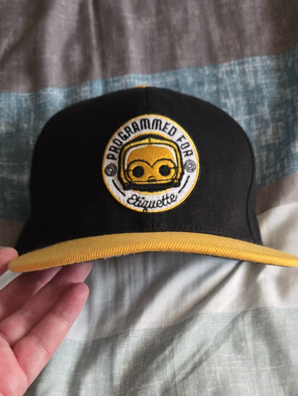 Funko Pop Star Wars C3PO Programmed For Etiquette Cap